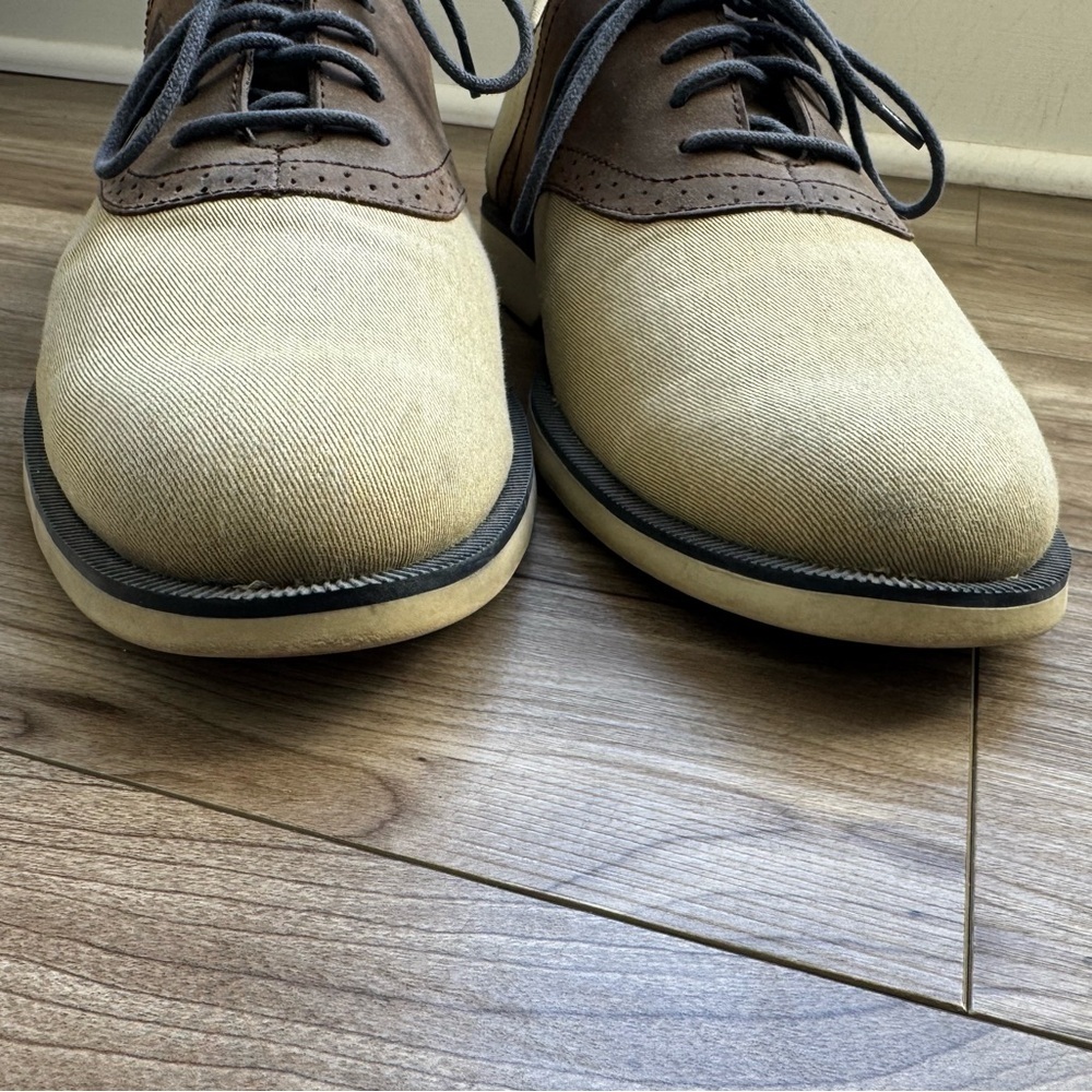 Sperry Top-Sider Casual Oxford Saddle Shoe Men’s Size 9.5 Brown Tan - Picture 2 of 10